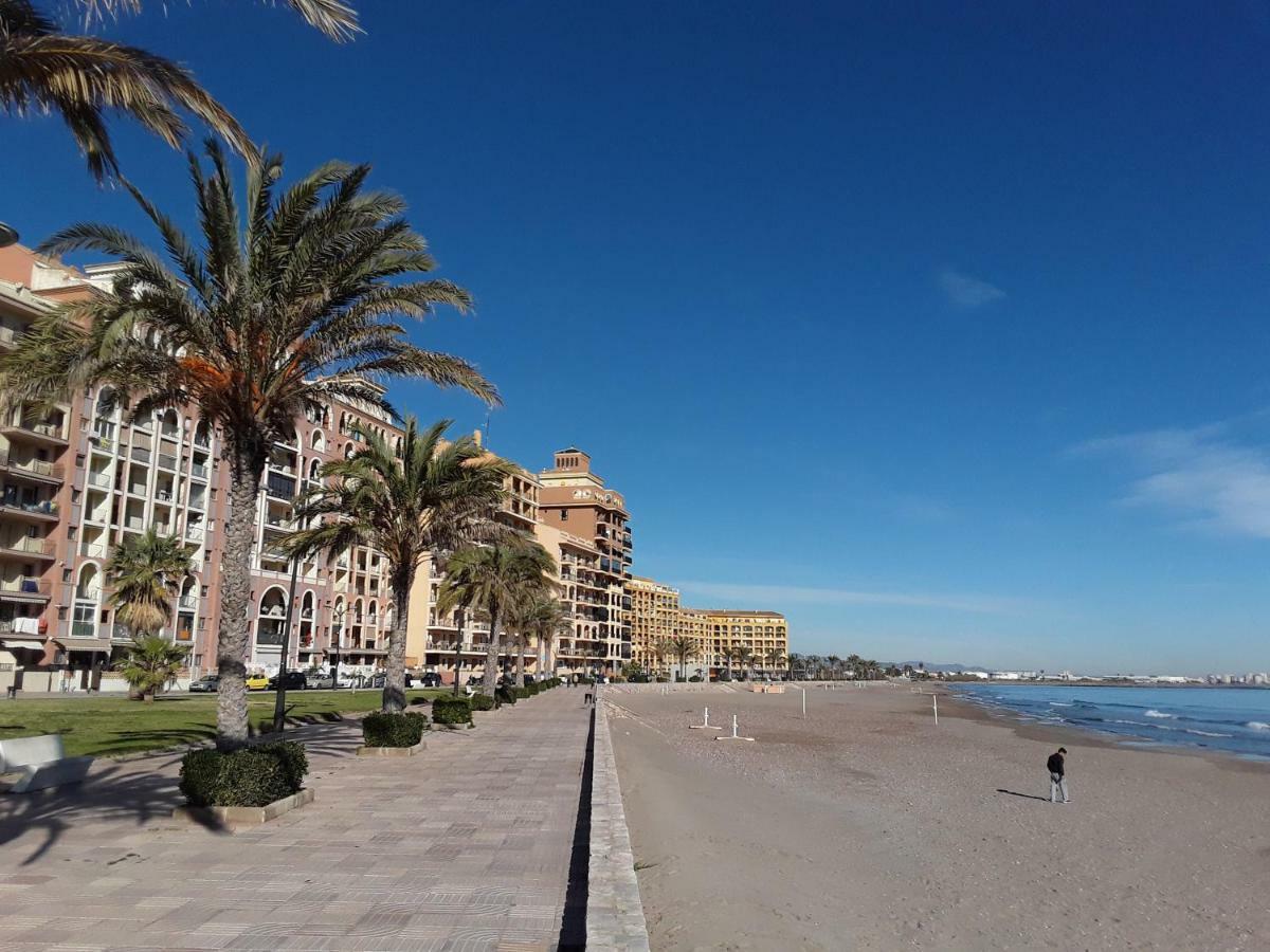 Apartamento 1 Linea Playa Porsa Playa Alboraya Port Saplaya Exteriér fotografie